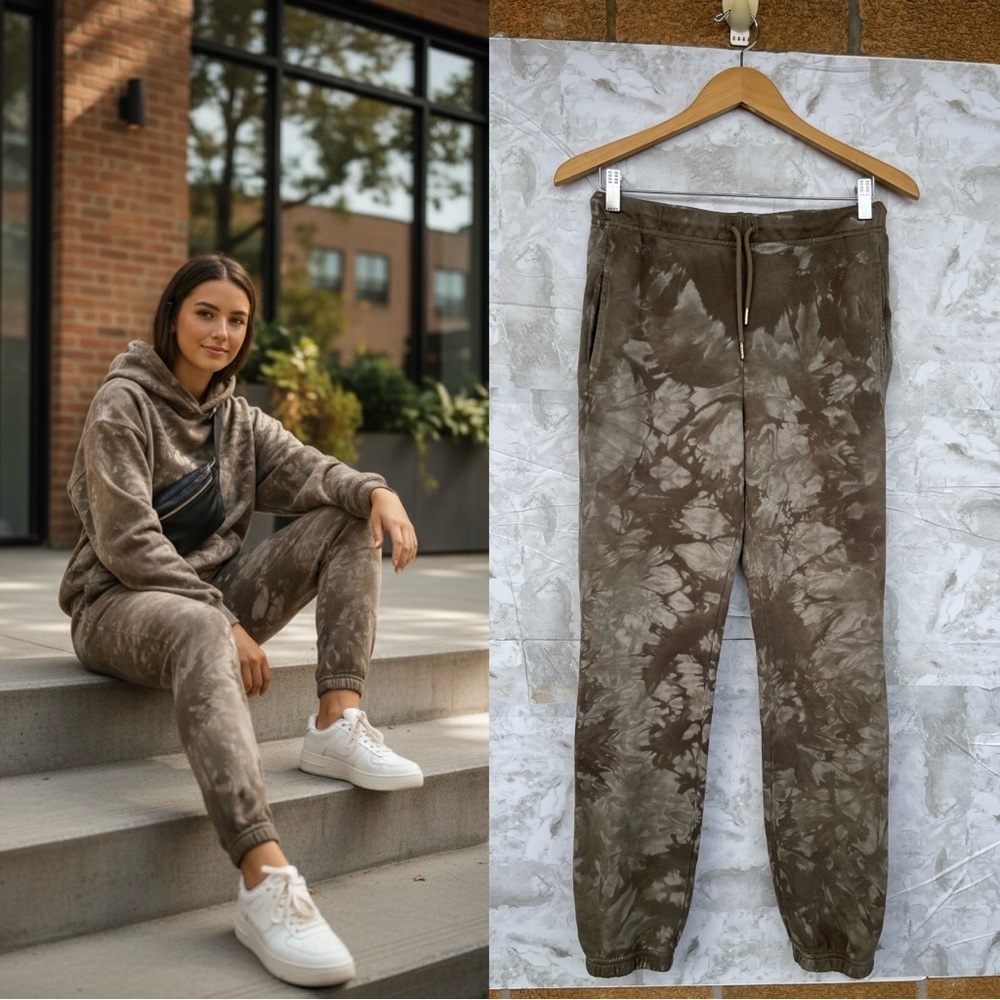 Cotton Citizen  Tie-Dye Sweatpants Size S - Made in USA - 100% Cotton